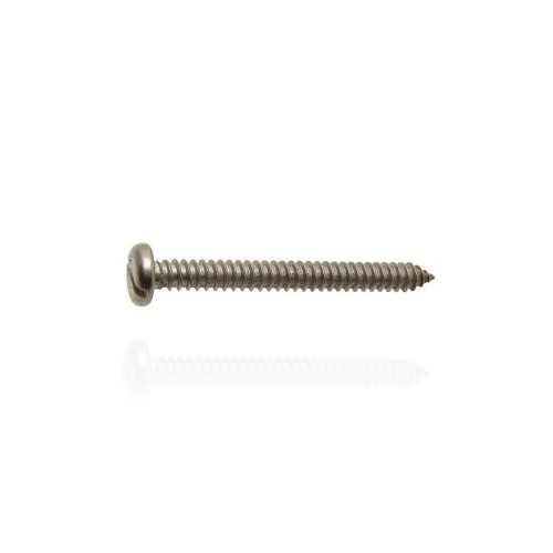 Vis tôle Ø 2,9X9,5mm tête cylindrique large fendue Inox A2