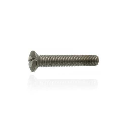 Vis métaux TFBF 5X8 tête bombée fendue en Inox A2